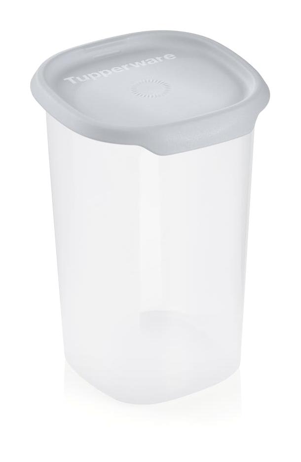 Tupperware 1 Parça Kare Plastik Saklama Kabı 1.25 lt