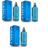 Morfose Manly Aqua EDC Çiçeksi Erkek Parfüm 3 x 125 ml