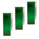 Morfose Manly Green EDC Çiçeksi Erkek Parfüm 3 x 125 ml