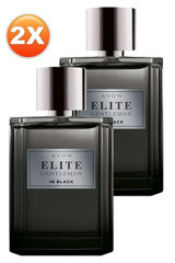 Avon Elite Gentleman In Black EDT Çiçeksi Erkek Parfüm 2 x 75 ml