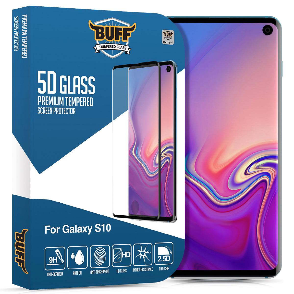 Buff Samsung Galaxy S10 Temperli Cam Parlak Ekran Koruyucu