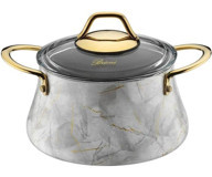 Brioni Marble 24 cm Derin Tencere