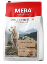 Mera Pure Sensitive Biftekli-Patatesli Yetişkin Kuru Köpek Maması 12.5 kg