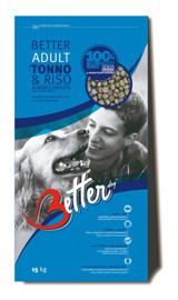 BetterHumz Better Pirinçli-Ton Balıklı Yetişkin Kuru Köpek Maması 15 kg