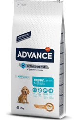 Advance Puppy Protect Medium Yavru Kuru Köpek Maması 12 kg