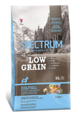 Spectrum Low Grain Somonlu-Hamsili-Yaban Mersinli Yetişkin Kuru Köpek Maması 12 kg