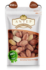 Antep Çarşı Pazar Kavrulmuş Tuzsuz Yer Fıstığı 450 gr