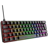 Airstorr K60 Q RGB Kablolu Siyah Gaming Klavye