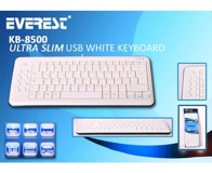 Everest KB-8500 Q Kablolu Beyaz Klavye