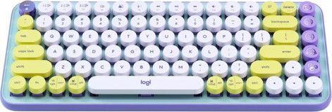 Logitech POP Keys Daydream Q Kablosuz Mint-Lila Mekanik Klavye