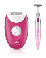 Braun Silk Epil 3 3420 Epilasyon Aleti + Bikini Tirimmer Pembe