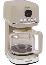 Berghoff Gem Retro 1.5 L Hazne Kapasiteli 15 Fincan 900 W Krem Filtre Kahve Makinesi