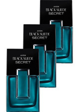 Avon Black Suede Secret EDT Odunsu Erkek Parfüm 3x75 ml