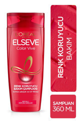 L'Oréal Paris Elseve Color Vive Boyalı Röfleli Saçlar İçin Renk Koruyucu Şampuan 360 ml