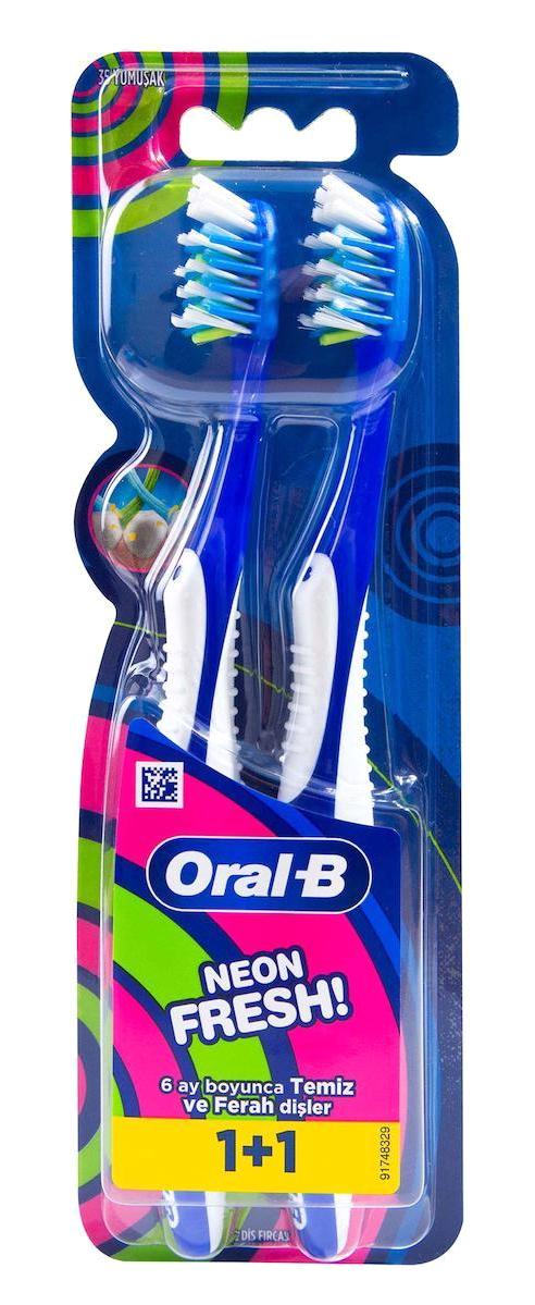 Oral-B Neonfresh Proexpert Diş Fırçası Mavi 2'li