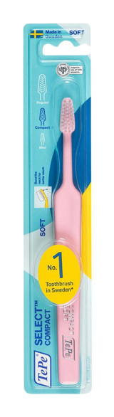 Tepe Select Compact Soft Diş Fırçası Pembe