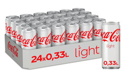Coca Cola Light Kutu Kola 330 ml 48 Adet