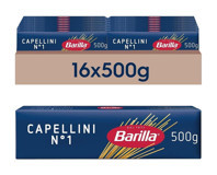 Barilla Capellini No 1 İnce Spagetti Makarna 16x500 gr