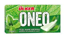 Ülker Oneo Yeşil Nane Aromalı Sakız 27 Adet