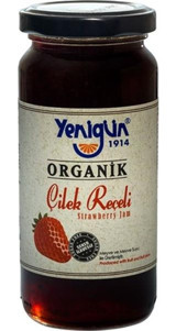 Yenigün Organik Çilek Reçeli 290 gr