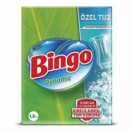 Bingo Dynamic Bulaşık Makinası Tuzu 1.5 kg