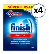 Finish Özel Bulaşık Makinası Tuzu 4x1.5 kg