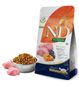 N&D Pumpkin Balkabaklı Kuzu Etli Yaban Mersinli Kısırlaştırılmış Yetişkin Kuru Kedi Maması 1.5 kg