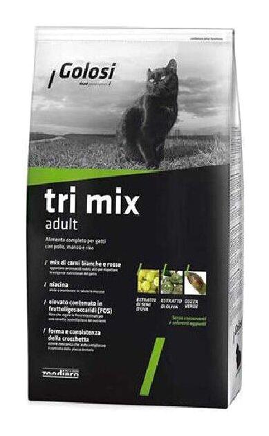 Golosi Tri Mix Karışık Yetişkin Kuru Kedi Maması 7.5 kg