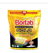 Bortab Gold Tablet Bulaşık Makinesi 50 Adet