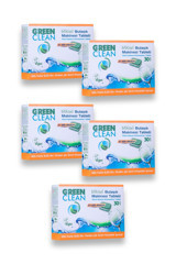Green Clean Bitkisel Tablet Bulaşık Makinesi Deterjanı 5x30 Adet