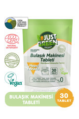 Just Green Organik Tablet Bulaşık Makinesi Deterjanı 30 Adet
