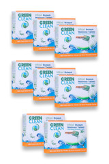 Green Clean Vegan Sertifikalı Bitkisel 5'i 1 Arada Tablet Bulaşık Makinesi Deterjanı 8x30 Adet