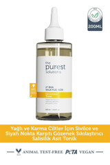 The Purest Solutions Yağlı ve Karma Cilt Salisilik Asit Yüz Toniği 200 ml