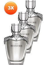 Avon Maxime EDT Çiçeksi Erkek Parfüm 3x75 ml