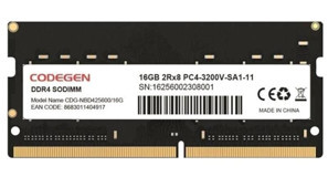 Codegen CDG-NBD425600/16G 16 GB DDR4 1x16 3200 Mhz Ram