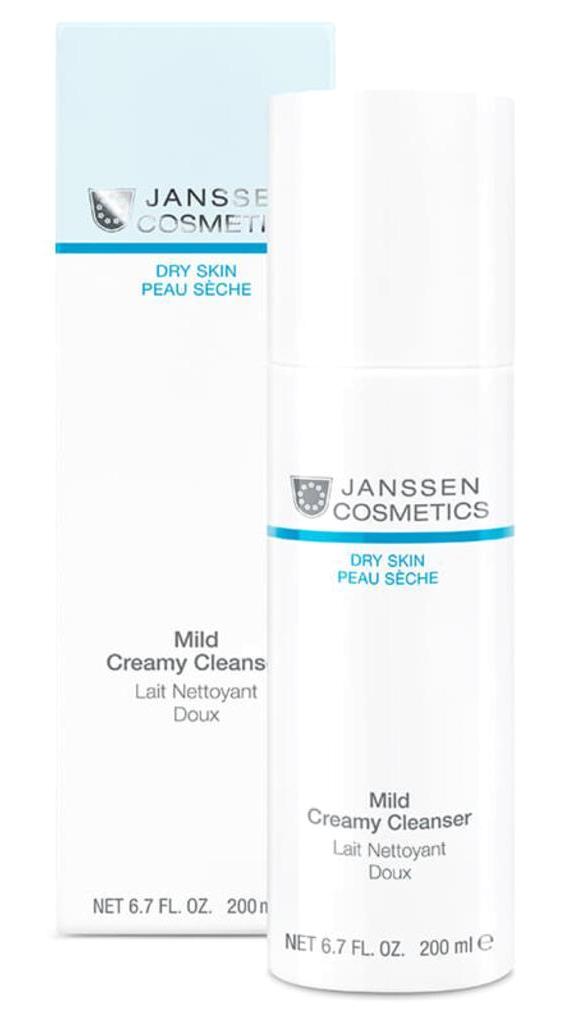 Janssen Cosmetics Mild Creamy Cleanser Kuru Ciltler İçin Temizleyici Yüz Temizleme Sütü 200 ml