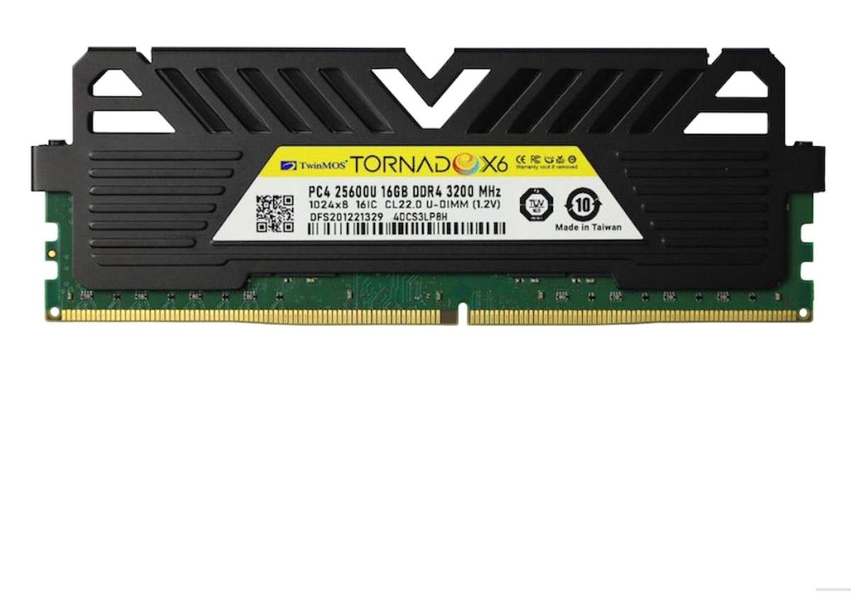 Twınmos TornadoX6 TMMDD416GB3200DKKBx6 16 GB DDR4 1x16 3200 Mhz Ram