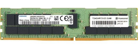 Transcend TS4GHR72V2C-SAM 32 GB DDR4 1x32 3200 Mhz Ram