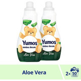 Yumoş Konsantre Aleo Vera 50 Yıkama Yumuşatıcı 2x1.2 lt