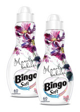 Bingo Soft Konsantre Manolya Bahçesi 60 Yıkama Yumuşatıcı 2x1.44 lt