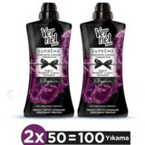 Vernel Max Supreme Elegance Konsantre 50 Yıkama Yumuşatıcı 2x1.2 lt