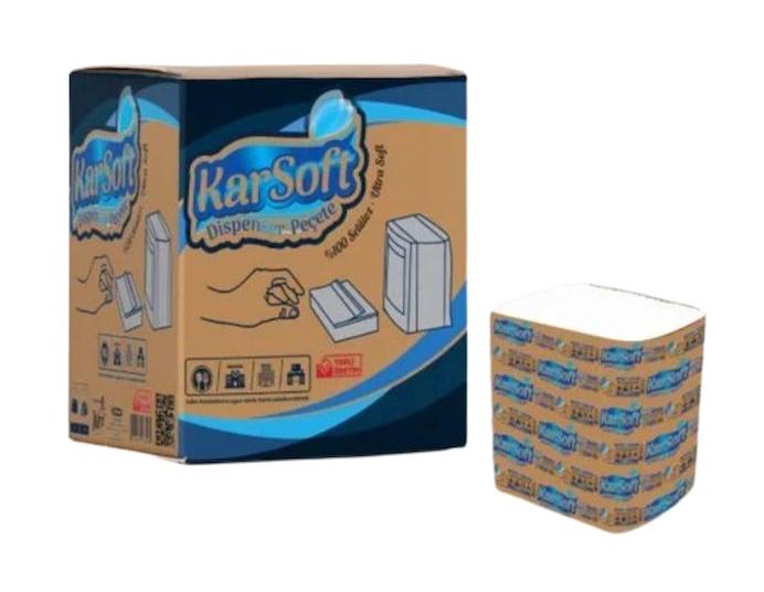 Karsoft 2 Katlı 18'li Z Katlama Kağıt Havlu