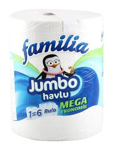 Familia Jumbo 2 Katlı Tekli Rulo Kağıt Havlu