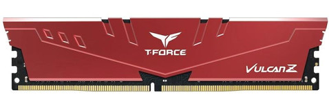 Team T-Force Vulcan Z Red TLZRD416G3200HC16F01 16 GB DDR4 1x16 3200 Mhz Ram