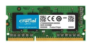 Crucial Ct102464bf160b 8 GB DDR3 1x8 1600 Mhz Ram