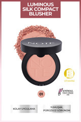 Note Luminous Silk Compact 09 Dusty Pink İpeksi Toz Allık