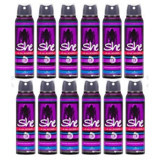 She Angel Pudrasız Ter Önleyici Organik Sprey Kadın Deodorant 12x150 ml