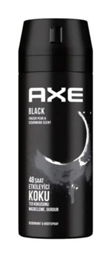 Axe Black Pudrasız Ter Önleyici Sprey Erkek Deodorant 24x150 ml