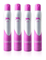 Slazenger Pembe Pudrasız Sprey Kadın Deodorant 4x150 ml