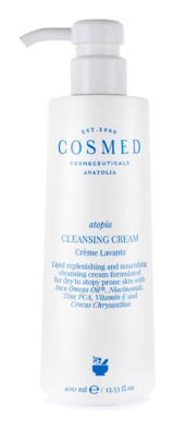 Cosmed Atopia Cleansing Atopik Ciltler İçin Yüz Temizleyici Krem 400 ml